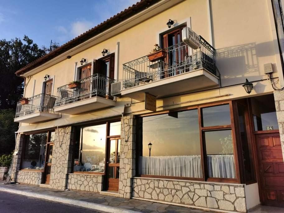 Sun View Guesthouse Delphi Bagian luar foto
